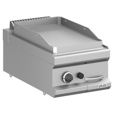 Frytop à gaz 40 cm Plaque Lisse Acier Rectifié Sur Table MFTG74TL MAGISTRA PLUS 700 - MFTG74TL