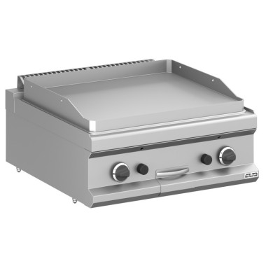 Frytop à gaz 70 cm Plaque Lisse Acier Rectifié Sur Table MFTG77TL MAGISTRA PLUS 700 - MFTG77TL