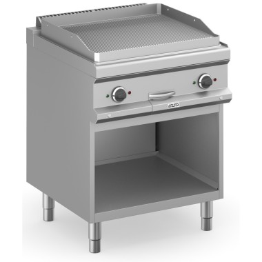 Frytop Électrique 70 cm Plaque Rainurée Acier Rectifié avec Meuble MFTE77AR MAGISTRA PLUS 700 - MFTE77AR