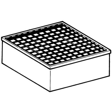 Bac avec siphon vertical en inox 40 cm MAGISTRA PLUS 900 - B900001