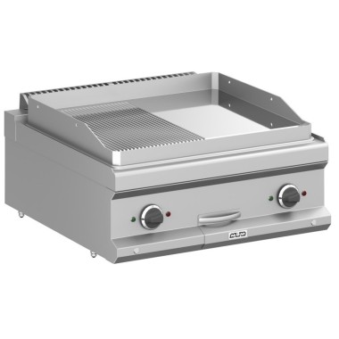 Gril Électrique 70 cm Plaque Lisse - Rainurée Chrome Dur Sur Table MFTE77TLRC MAGISTRA PLUS 701 - MFTE77TLRC