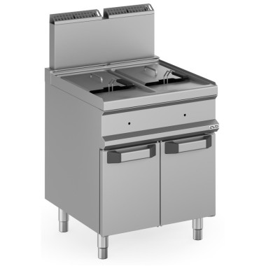 Friteuse à gaz 2 cuves 14+14 litres 25 kW MFRG77A MAGISTRA PLUS 700 - MFRG77A