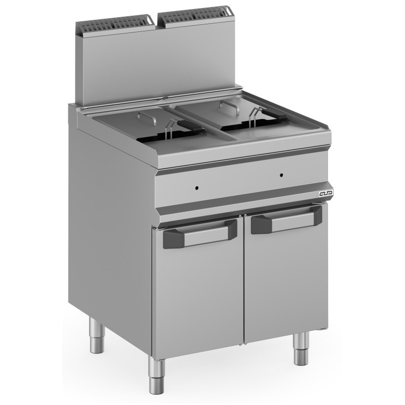 Friteuse à gaz 2 cuves 14+14 litres 25 kW MFRG77A MAGISTRA PLUS 700 - MFRG77A