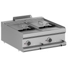 Friteuse Électrique de Comptoir 2 cuves 12+12 Litres 18 kW MFRE77T MAGISTRA PLUS 700 - MFRE77T