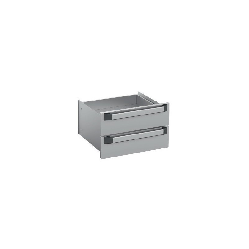 Kit de tiroirs de 2 tiroirs GN2/1 pour supports NSA de 70 cm A777195 MAGISTRA PLUS 700 - A777195