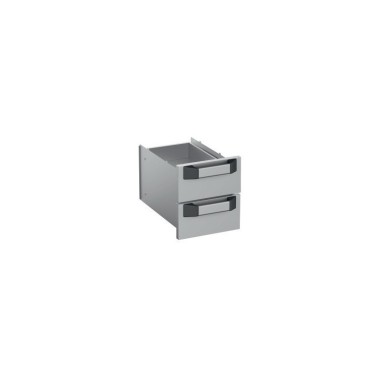 Kit de tiroirs de 2 tiroirs GN1/1 pour meubles ouverts de 40 cm A777189 MAGISTRA PLUS 700-900. - A777189