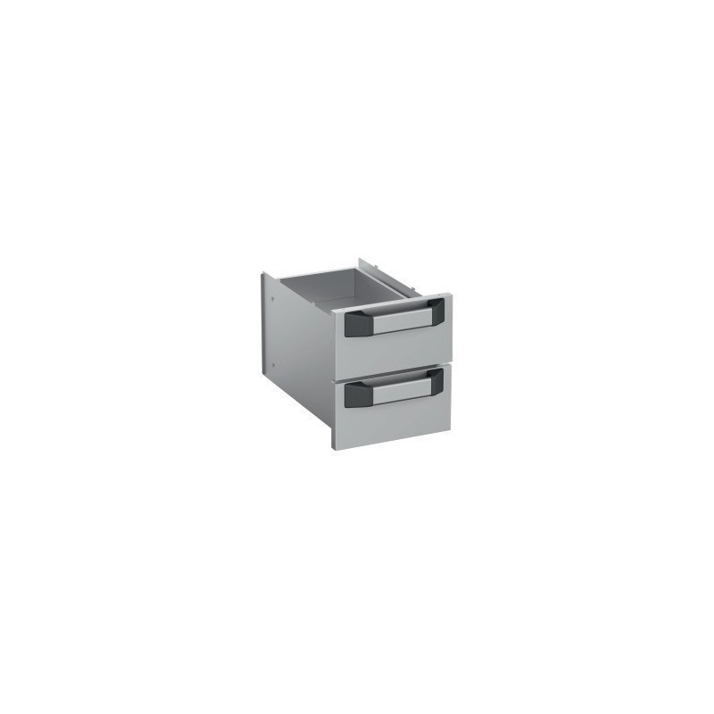Kit de tiroirs de 2 tiroirs GN1/1 pour meubles ouverts de 40 cm A777189 MAGISTRA PLUS 700-900. - A777189
