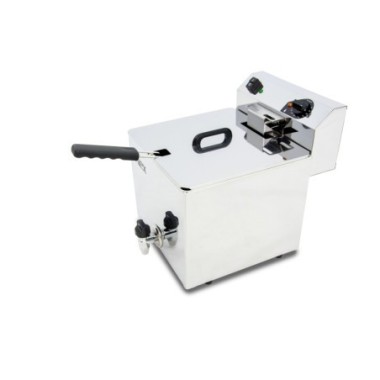 Friteuse électrique - 12L - 4,5 kW - Avec robinet - Monophasée - Arilex