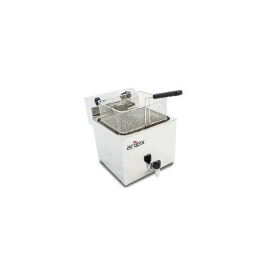 Friteuse électrique - 12L - 4,5 kW - Avec robinet - Monophasée - Arilex