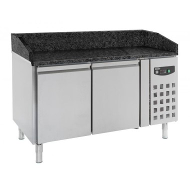 Table de préparation pour pizza 2 portes - Combisteel