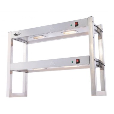 Etagère halogène chauffante 2 niveaux - Combisteel
