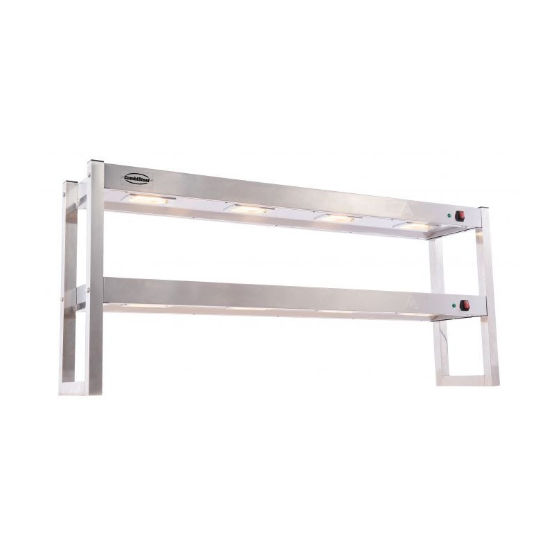 Etagère halogène chauffante 2 niveaux - Combisteel