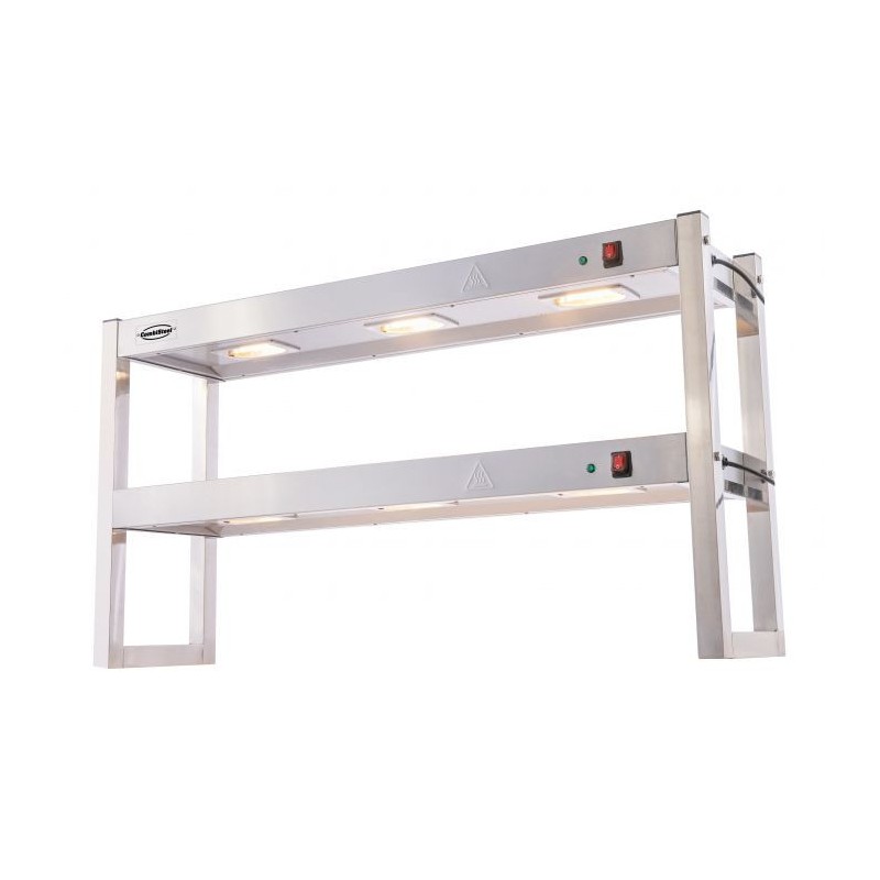 Etagère halogène chauffante 2 niveaux - Combisteel