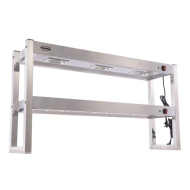 Etagère halogène chauffante 2 niveaux - Combisteel