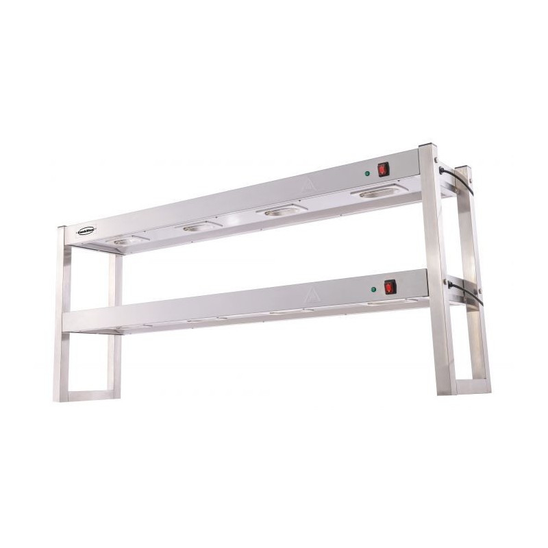 Etagère halogène chauffante 2 niveaux - Combisteel