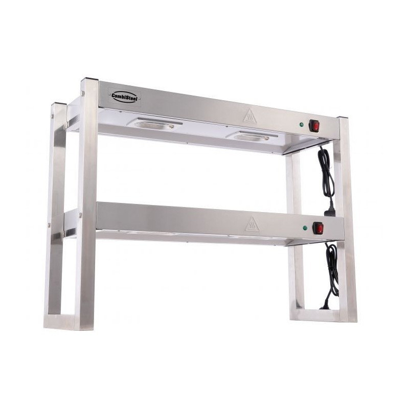 Etagère halogène chauffante 2 niveaux - Combisteel