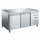 Table réfrigérée positive - 2 portes - 282L - 1360x700x850mm - -2/+8°C - Mec