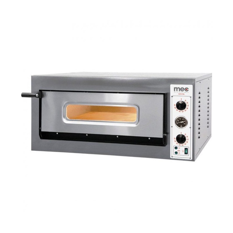 Four à Pizza - 1 chambre - 4 pizzas 33cm - 4.2kW - 900x785x420mm - Mec