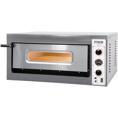 Four électrique - 1 chambre - 6 pizzas 33cm - 7.2kW - 900x1080x420mm - Mec