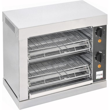 Toaster 2 niveaux - 3kW - 440x240x380mm - Tubes quartz - Mec