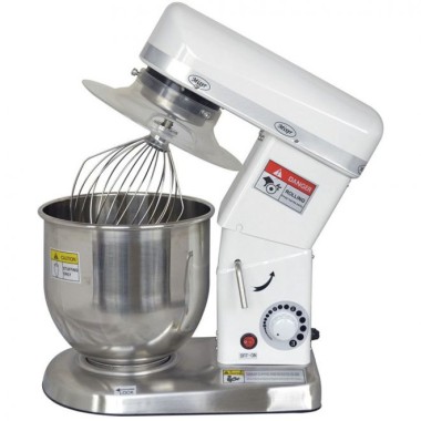 Batteur mélangeur - 10L - 380x235x445mm - 0-1000 rpm - 3 ustensiles - Mec