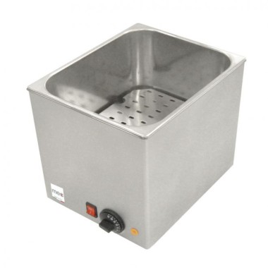 Cuiseur de saucisses - 1 cuve - 1000W - 280x350x290mm - Thermostat réglable - Mec