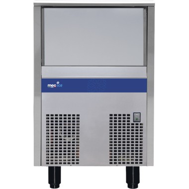 Machine à glaçons pleins - 58kg/24h - Cubes 22g - Réserve 30kg - 515x645x835mm - R290 - Mec