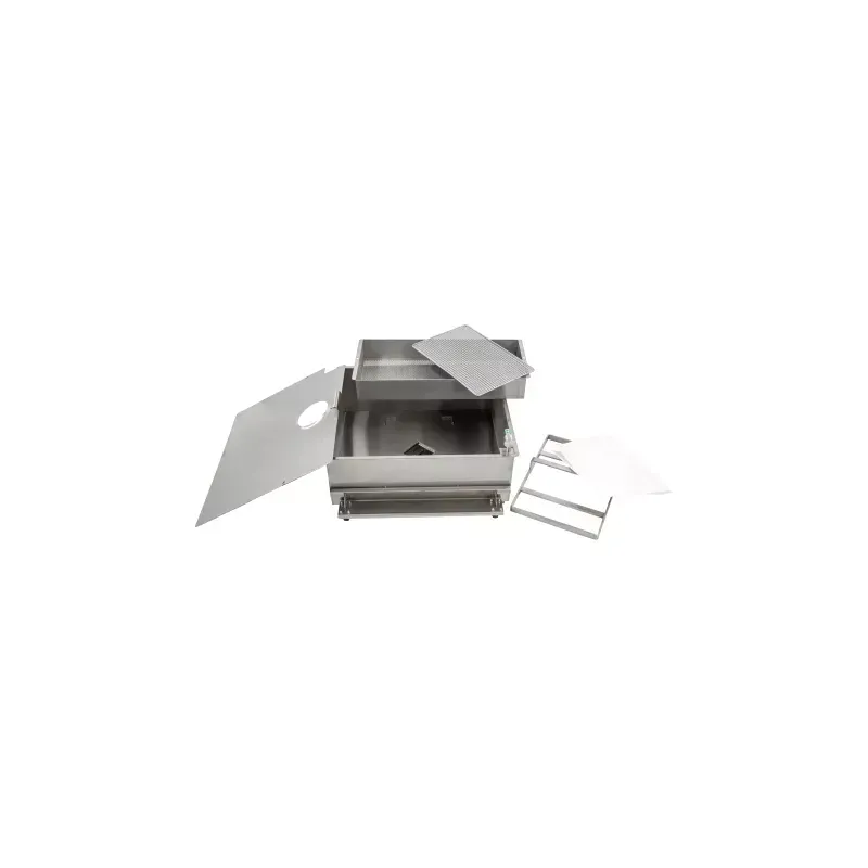 Friteuse électrique avec relevage automatique et filtration 4x12 l - Casselin