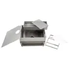Friteuse électrique avec relevage automatique et filtration 4x12 l - Casselin