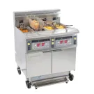 Friteuse électrique avec filtration 4x12 l 17kw - Casselin