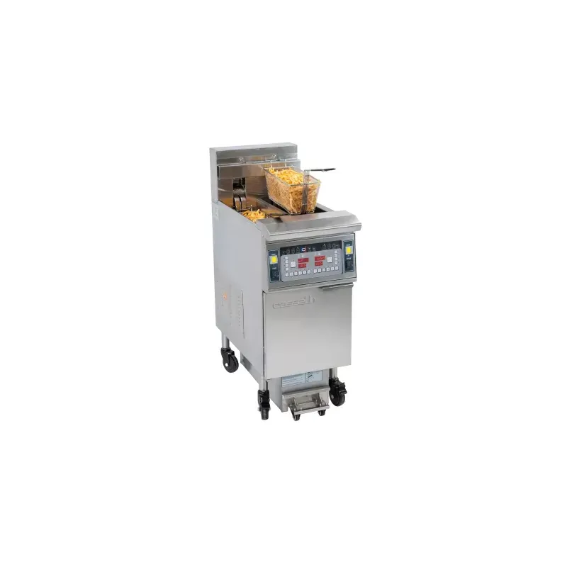 Friteuse électrique avec filtration 2 x 12 litres 17kW
