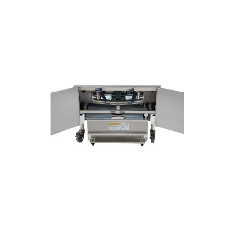 Friteuse électrique avec relevage automatique et filtration 2x22 l 17+17kw - Casselin