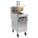 Friteuse électrique avec relevage automatique et filtration 2 x 12 litres 17Kw - Casselin