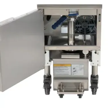 Friteuse électrique avec relevage automatique et filtration 2 x 12 litres 17Kw - Casselin