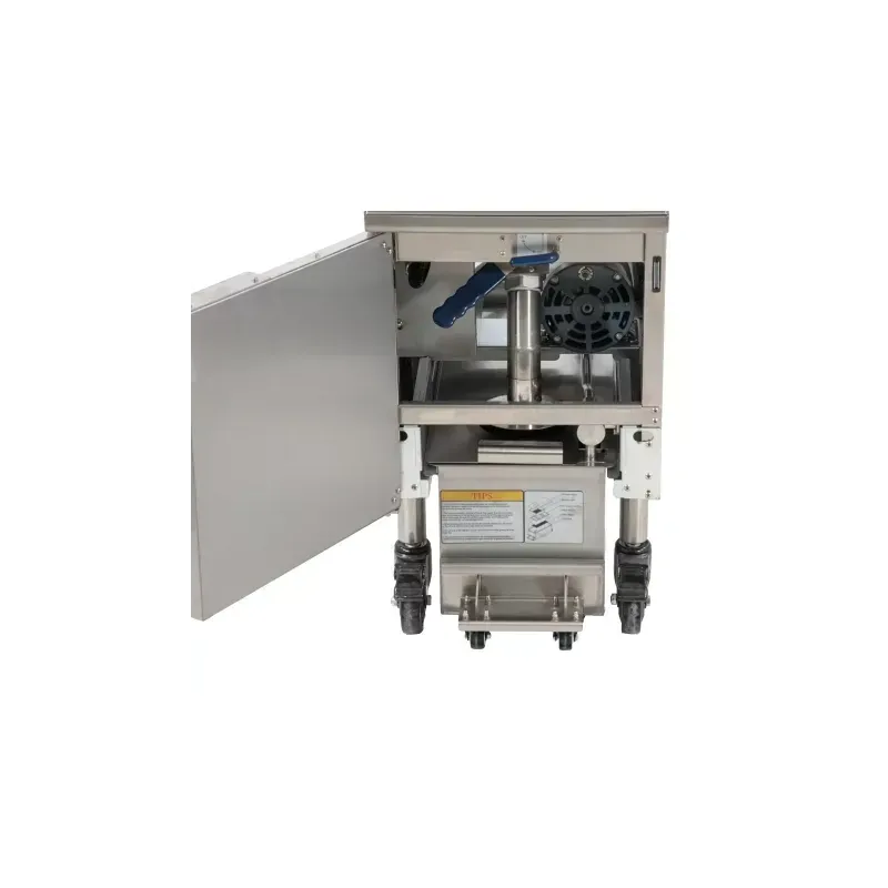 Friteuse électrique avec relevage automatique et filtration 2 x 12 litres 17Kw - Casselin