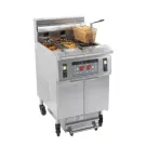 Friteuse électrique avec filtration 12 + 22 litres 8,5+17kW - Casselin