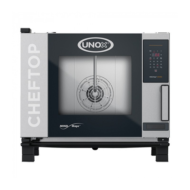 Four UNOX ChefTop Mind GN1/1 - Mixte 5 Niveaux Triphasé, Performance & Innovation pour Chefs Professionnels