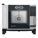Four UNOX ChefTop Mind GN1/1 - Mixte 5 Niveaux Triphasé, Performance & Innovation pour Chefs Professionnels