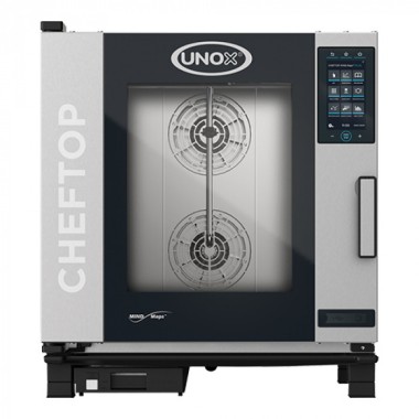 ChefTop Mind.Maps Plus 4 Mixte GN1/1 Gaz - Four à Convection Professionnel avec Technologie Avancée
