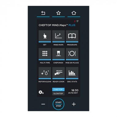 ChefTop Mind - Four Mixte GN1/1 Triphasé 10 Niveaux - Performance et Technologie Unox