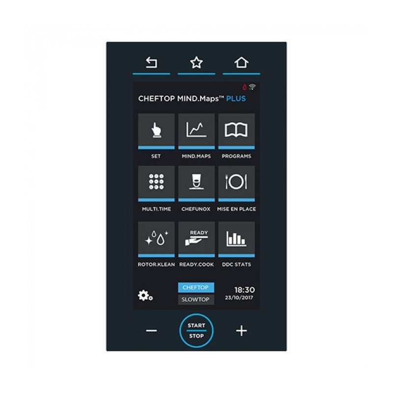 ChefTop Mind - Four Mixte GN1/1 Triphasé 10 Niveaux - Performance et Technologie Unox