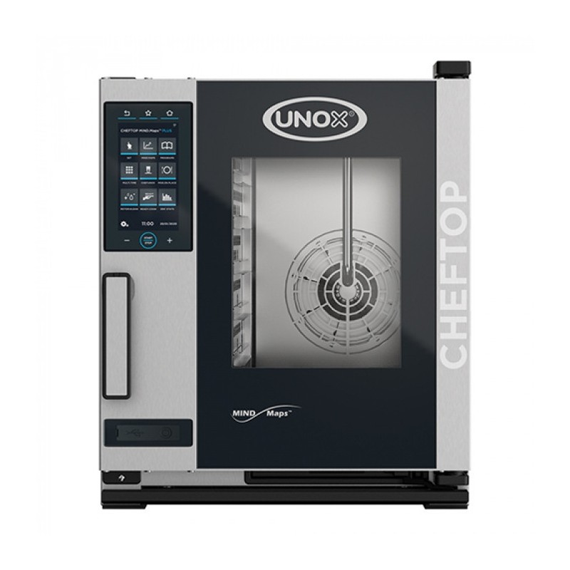 Four à convection ChefTop Mind GN1/1 - Unox | 9 300 W, Écran 9,5", Nettoyage Automatique