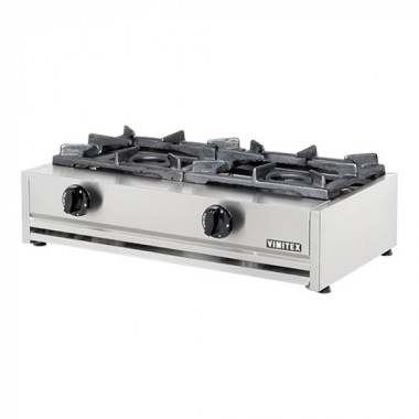 Réchaud 2 zones gaz naturel - Vimitex