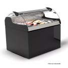 Meuble noir XL pour vitrine à poissons - 3 bacs - Sayl