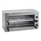 Salamandre 54 x 30 cm double grille amovible - Tecnoinox