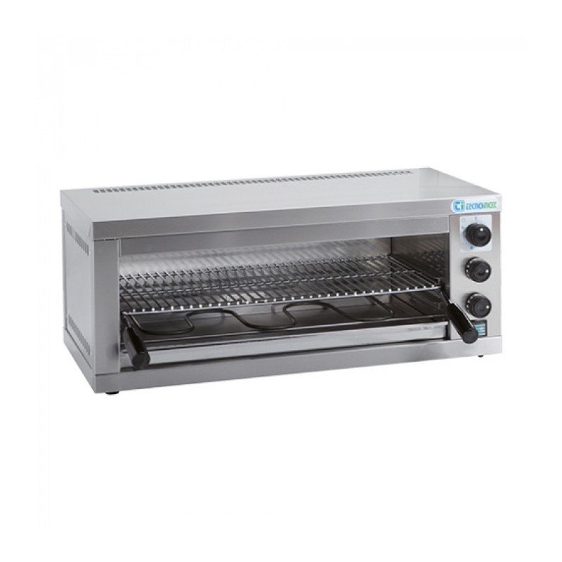 Salamandre 54 x 30 cm grille amovible - Tecnoinox