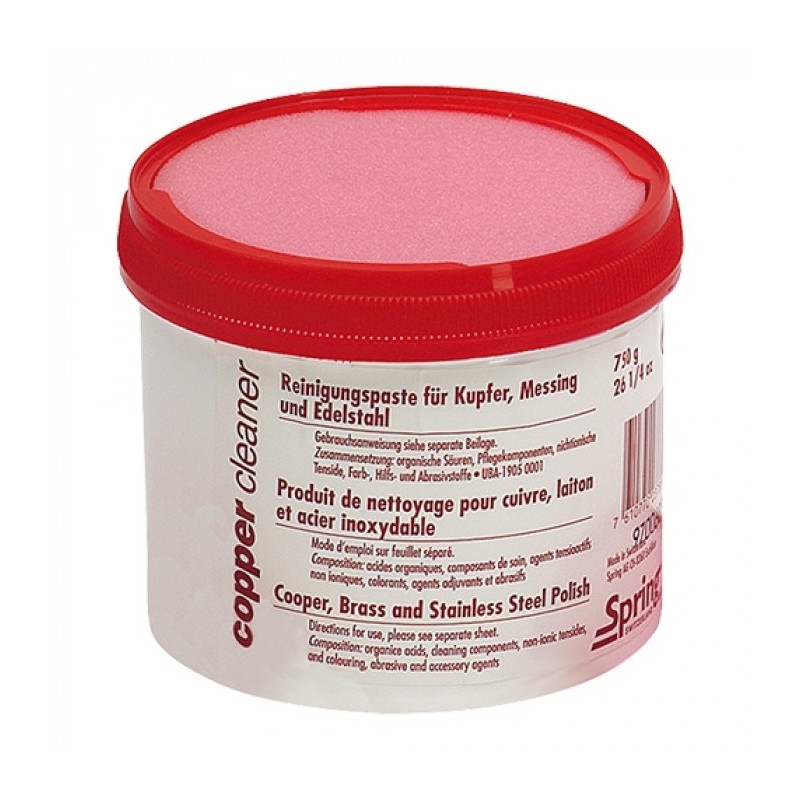 Gel nettoyant cuivre 0,75 kg - Spring