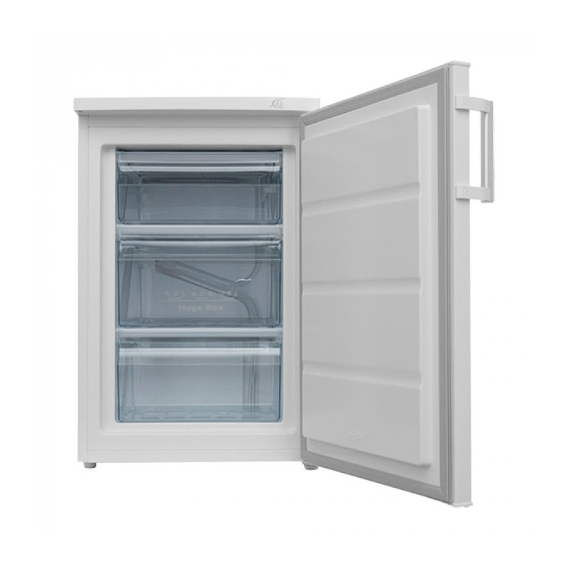 Congélateur blanc 3 tiroirs et porte pleine - 91 litres - Frilec
