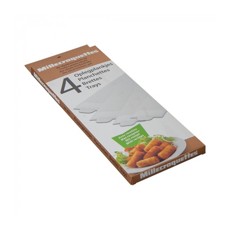 Planchettes pour appareil à croquettes de pommes de terres - Millecroquettes