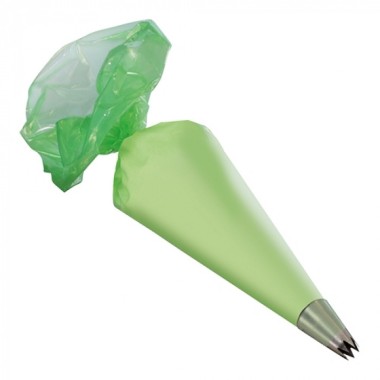Poche pâtissière 55 cm verte à usage unique - Martellato